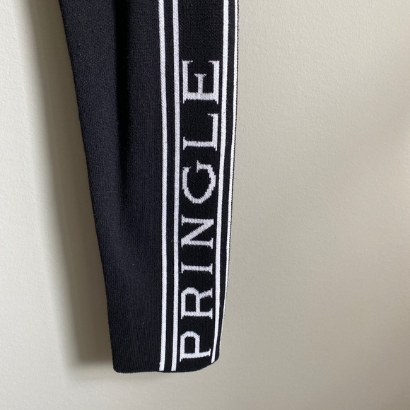 Pringle of Scotland x H&M Women's Black Stretchy Leggings Pant‎ Size Medium - Picture 3 of 12